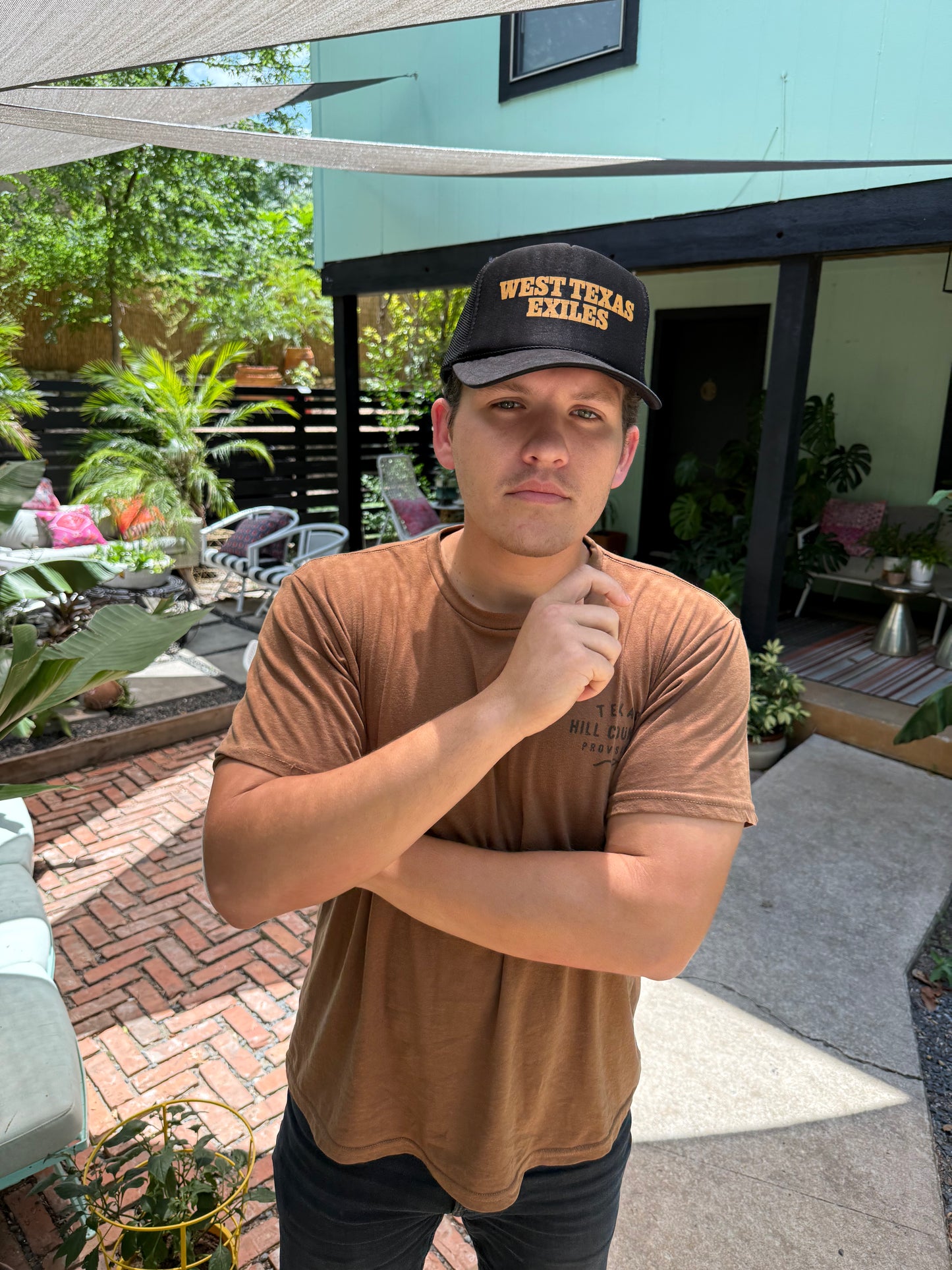 Black Trucker Hat
