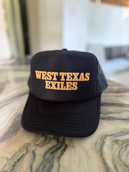 Black Trucker Hat