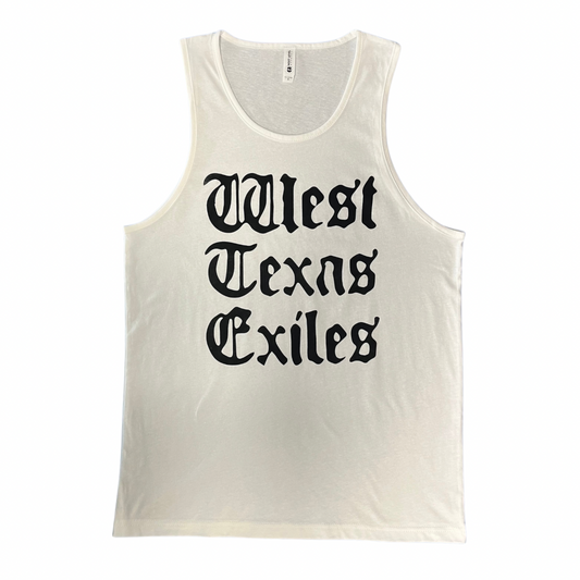 West Texas Exiles White Tank Top